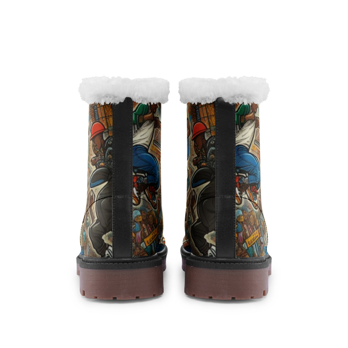 DANKO Piano : Dalie - Unisex Lace Up Winter Boots Fashion Comfort Chukka Boots