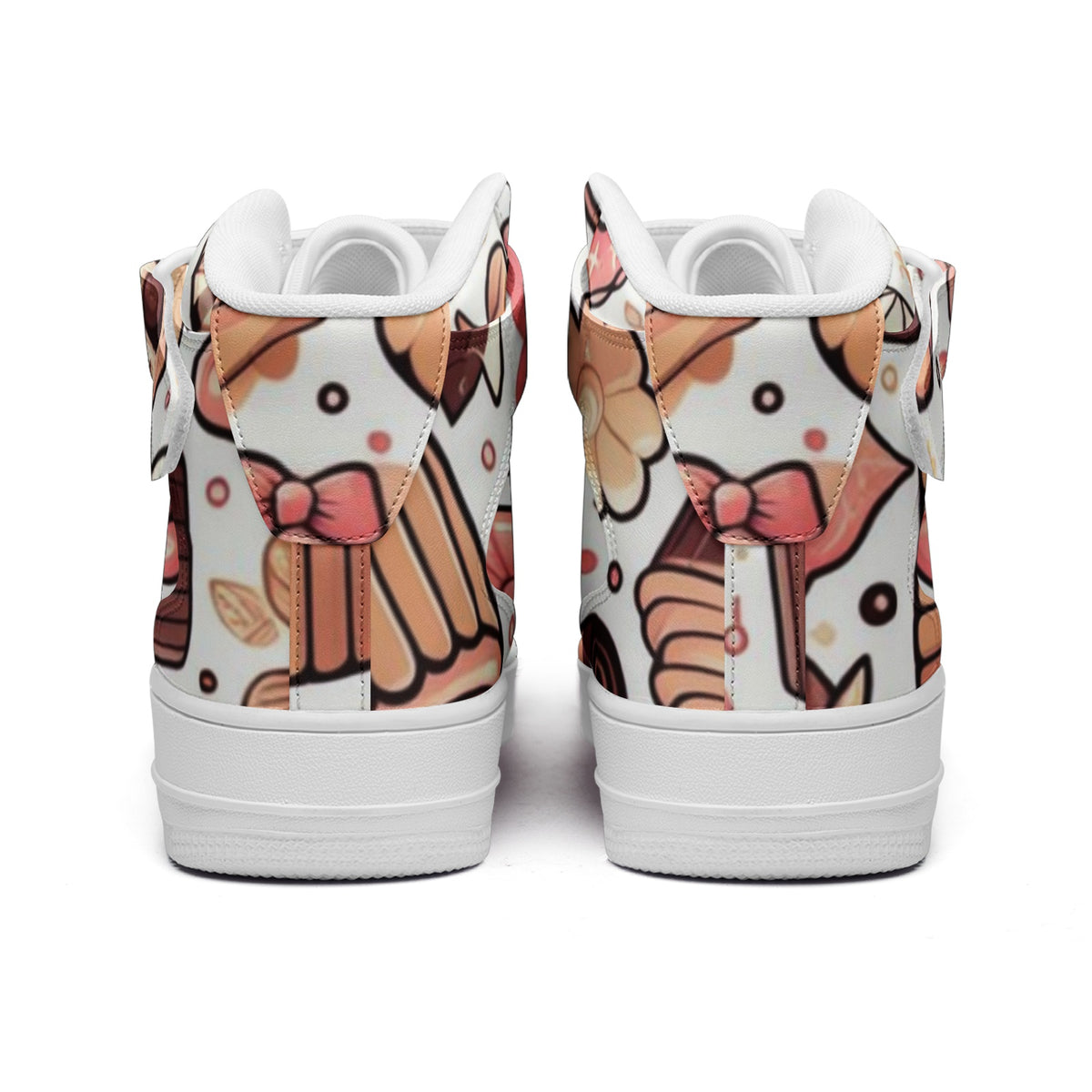 DANKO : Cupcake Unisex high Top Leather Sneakers