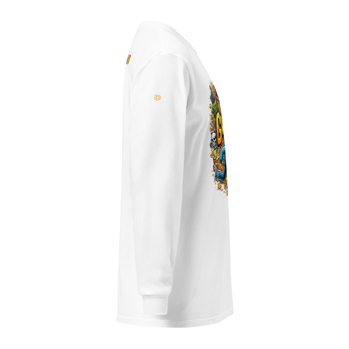 DANKO : Garment-dyed heavyweight long-sleeve shirt