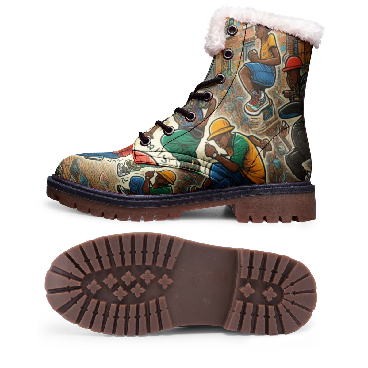 DANKO Piano : Dalie - Unisex Lace Up Winter Boots Fashion Comfort Chukka Boots