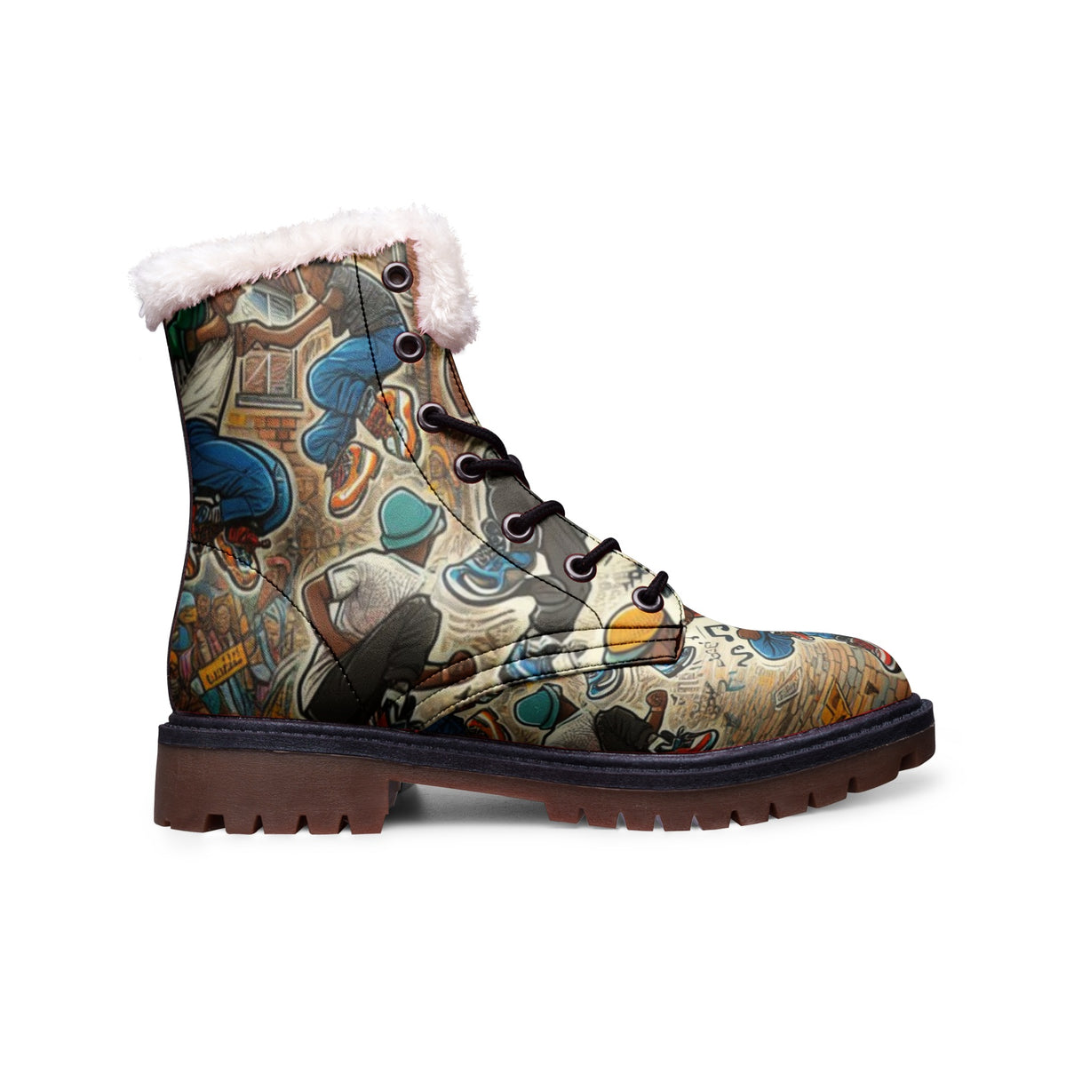 DANKO Piano : Dalie - Unisex Lace Up Winter Boots Fashion Comfort Chukka Boots