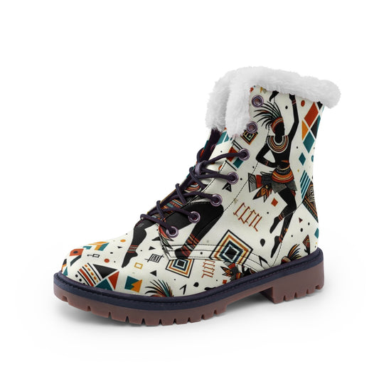 DANKO : Dlozi Edition - Unisex Lace Up Winter Boots Fashion Comfort Chukka Boots