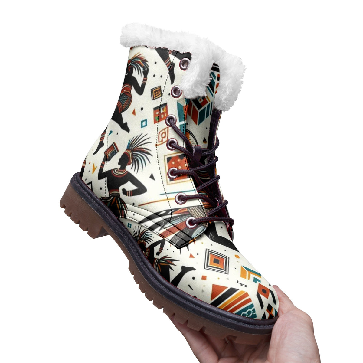 DANKO : Dlozi Edition - Unisex Lace Up Winter Boots Fashion Comfort Chukka Boots