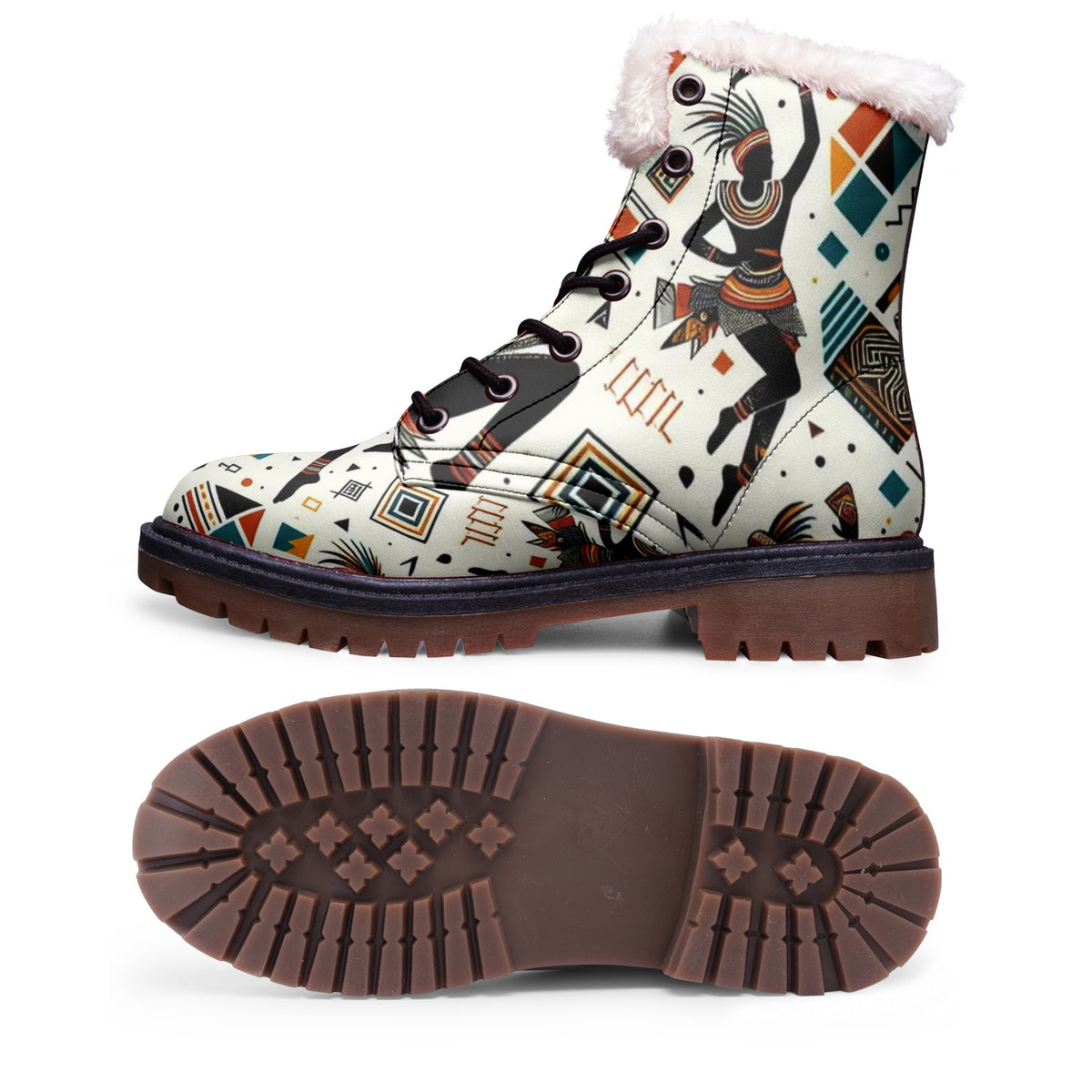 DANKO : Dlozi Edition - Unisex Lace Up Winter Boots Fashion Comfort Chukka Boots