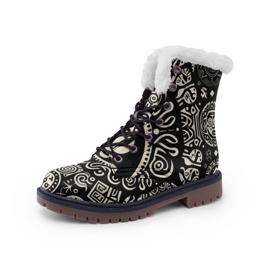 DANKO : Dlozi Edition - Unisex Lace Up Winter Boots Fashion Comfort Chukka Boots