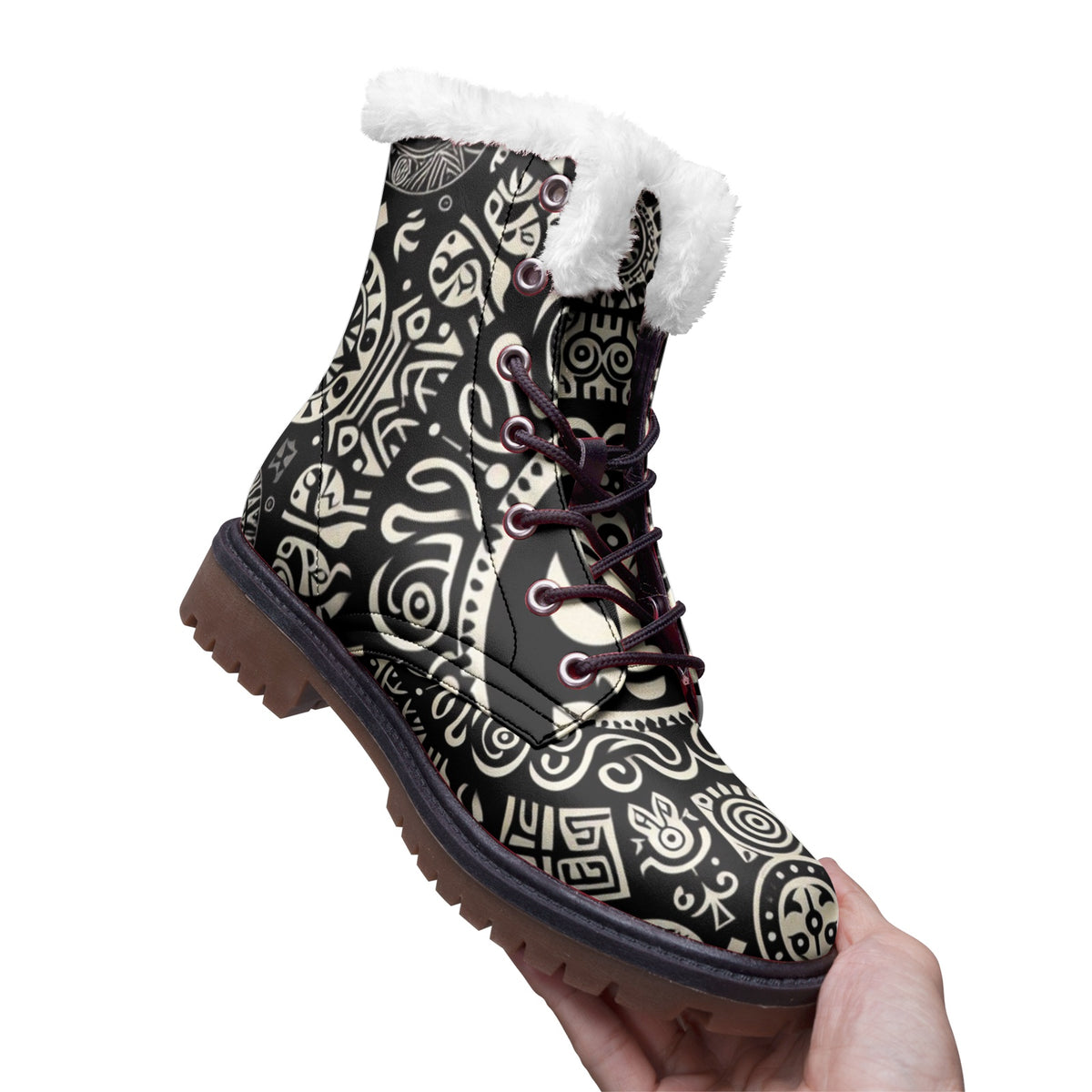 DANKO : Dlozi Edition - Unisex Lace Up Winter Boots Fashion Comfort Chukka Boots