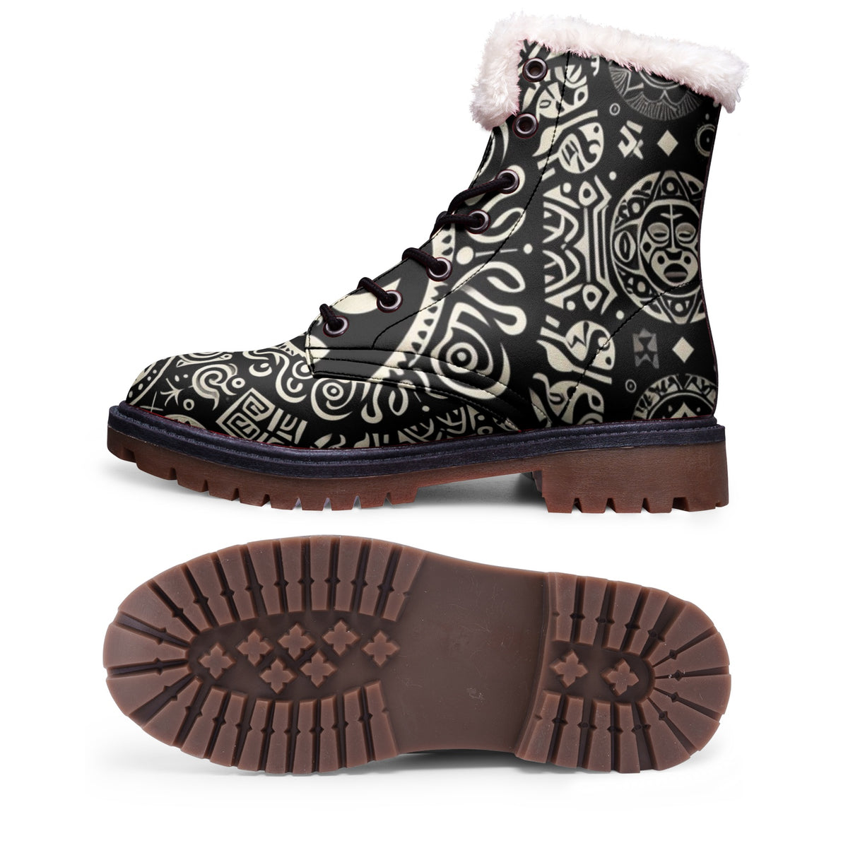 DANKO : Dlozi Edition - Unisex Lace Up Winter Boots Fashion Comfort Chukka Boots