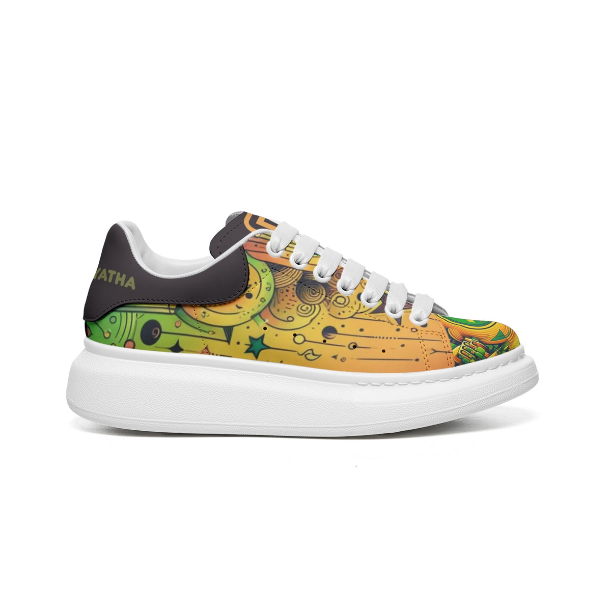 DANKO : Tsa-Moria Non Slip Lace Up Leather Sneakers