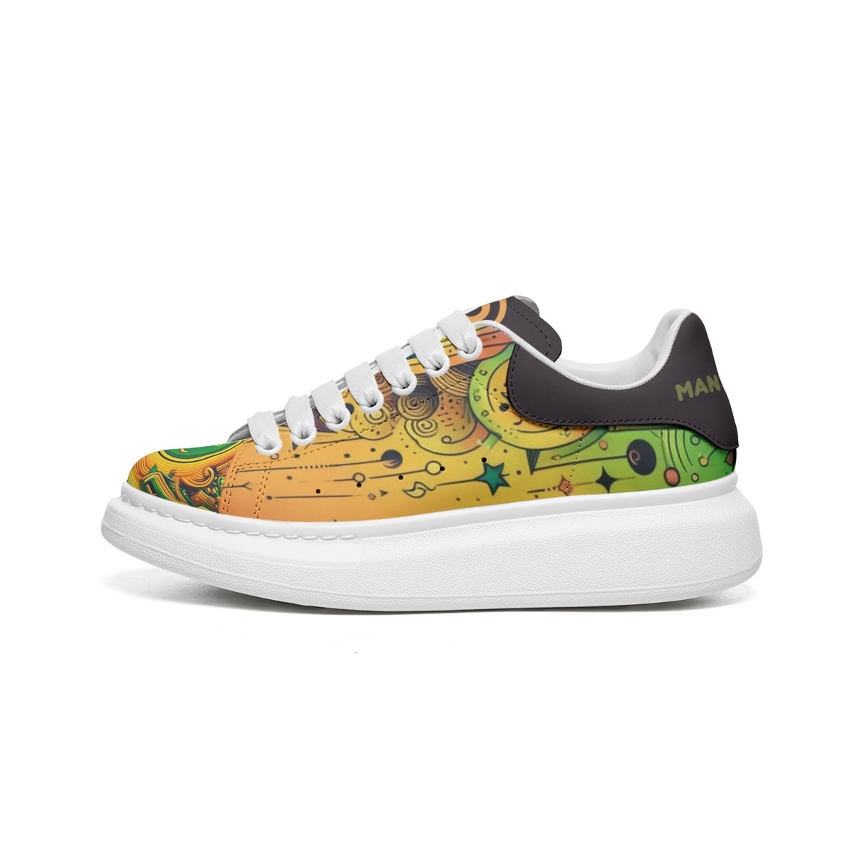 DANKO : Tsa-Moria Non Slip Lace Up Leather Sneakers