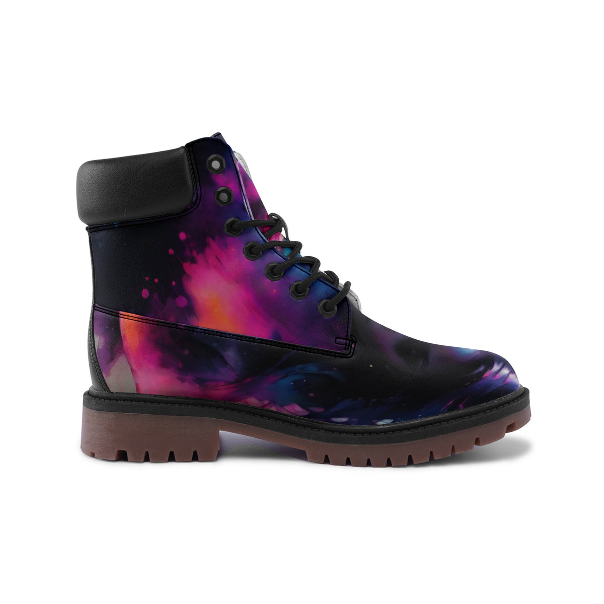 Galactic Gal:  Microfiber Leather Chukka Boots