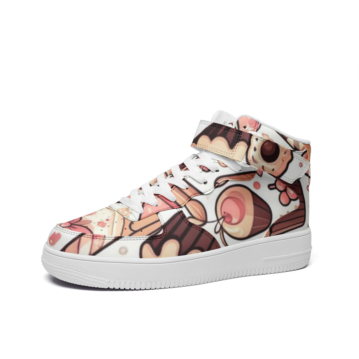 DANKO : Cupcake Unisex high Top Leather Sneakers