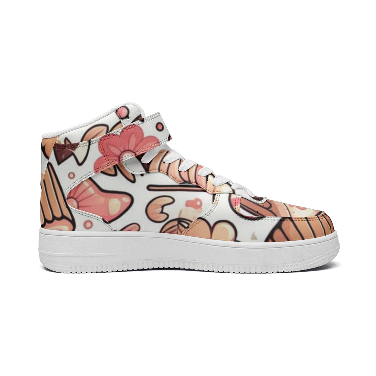 DANKO : Cupcake Unisex high Top Leather Sneakers