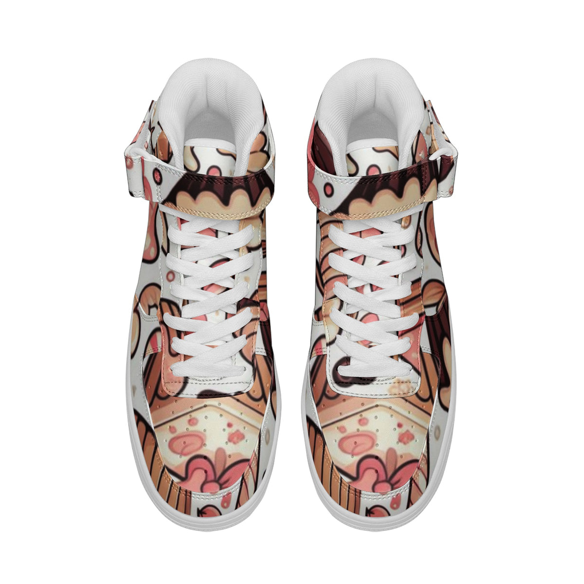 DANKO : Cupcake Unisex high Top Leather Sneakers