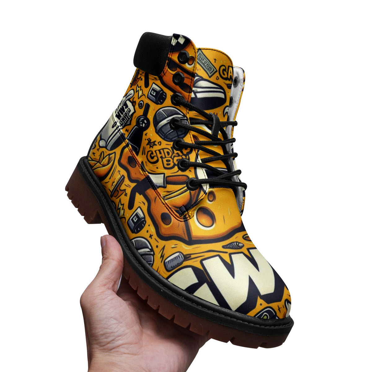 DANKO : Premium Gwaap - Lightweight Microfiber Leather Chukka Boots