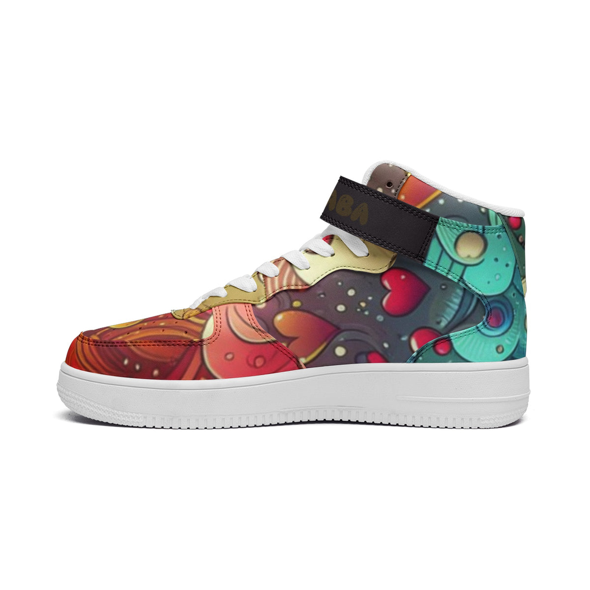 DANKO : Gwababa - Unisex high Top Leather Sneakers
