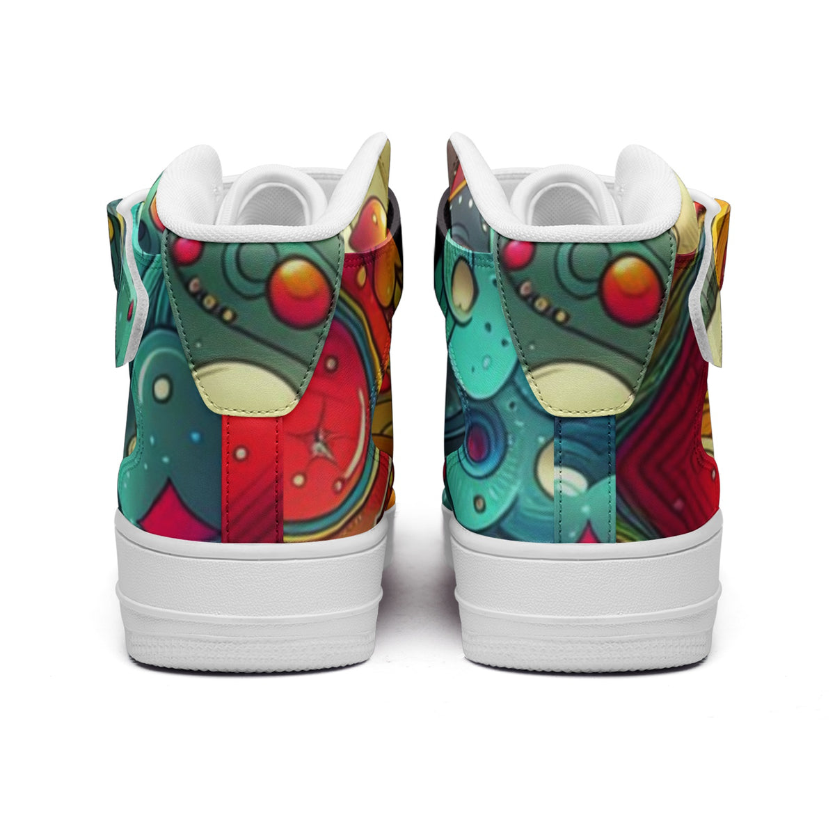 DANKO : Gwababa - Unisex high Top Leather Sneakers