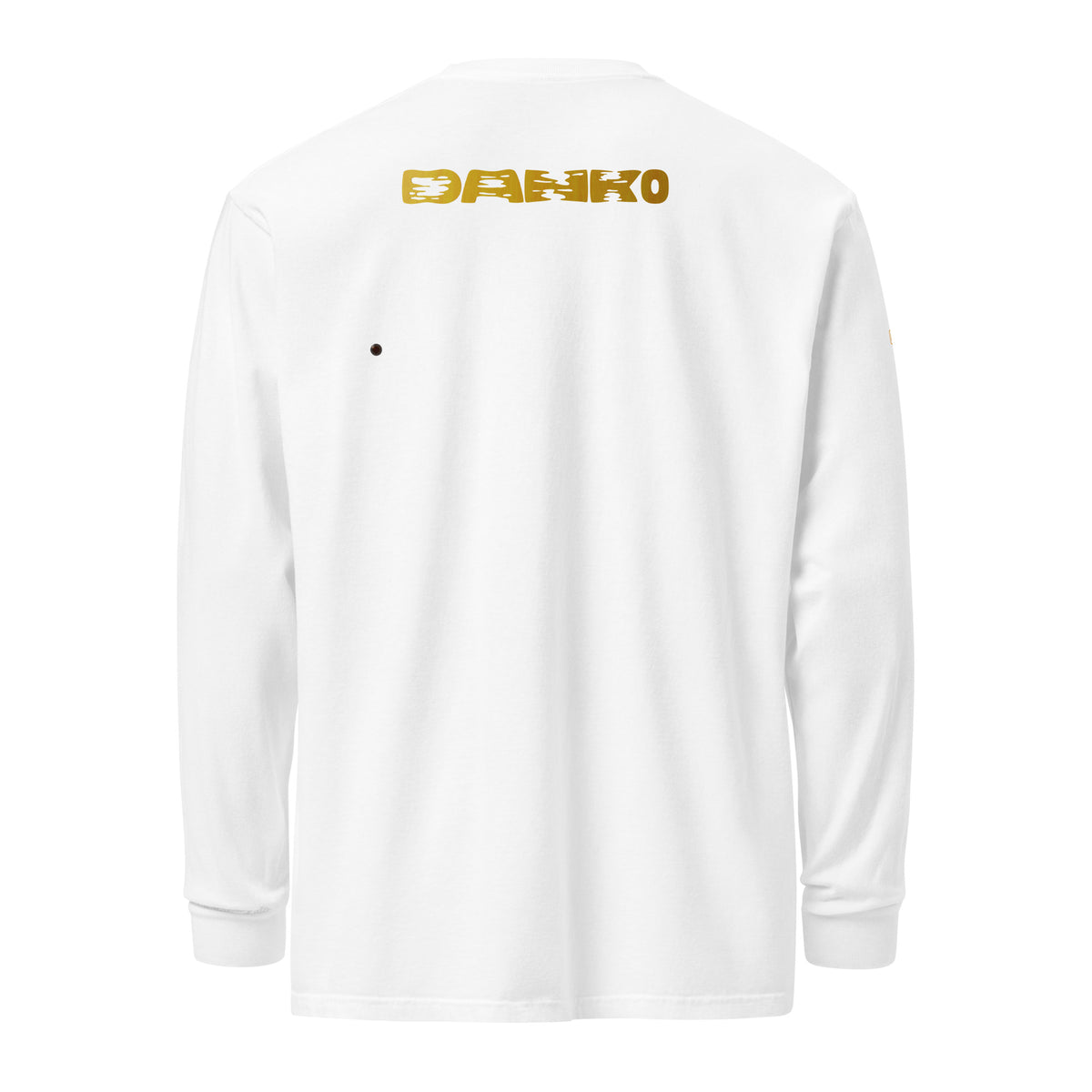 DANKO : Garment-dyed heavyweight long-sleeve shirt